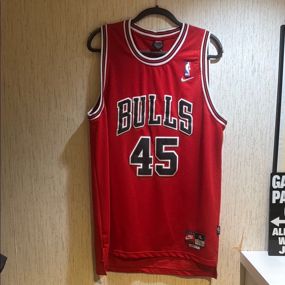 Nike Red Bulls Jordan Jersey with Number 45